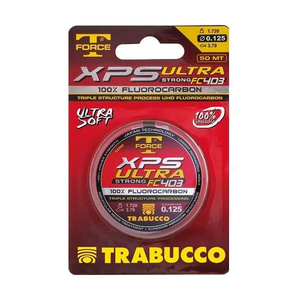 Trabucco Vlasec T Force XPS Ultra Strong FC403 Fluorocarbon 50 m