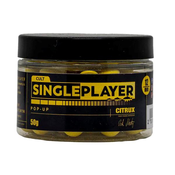Singleplayer Plovoucí Boilies Pop-Up Boilies Citrux 50 g