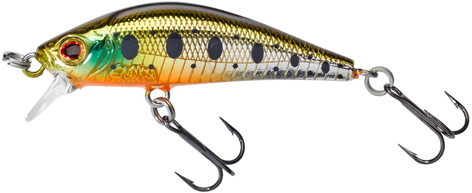 Levně Gunki wobler gamera f hl fario - 3,9 cm 1,7 g