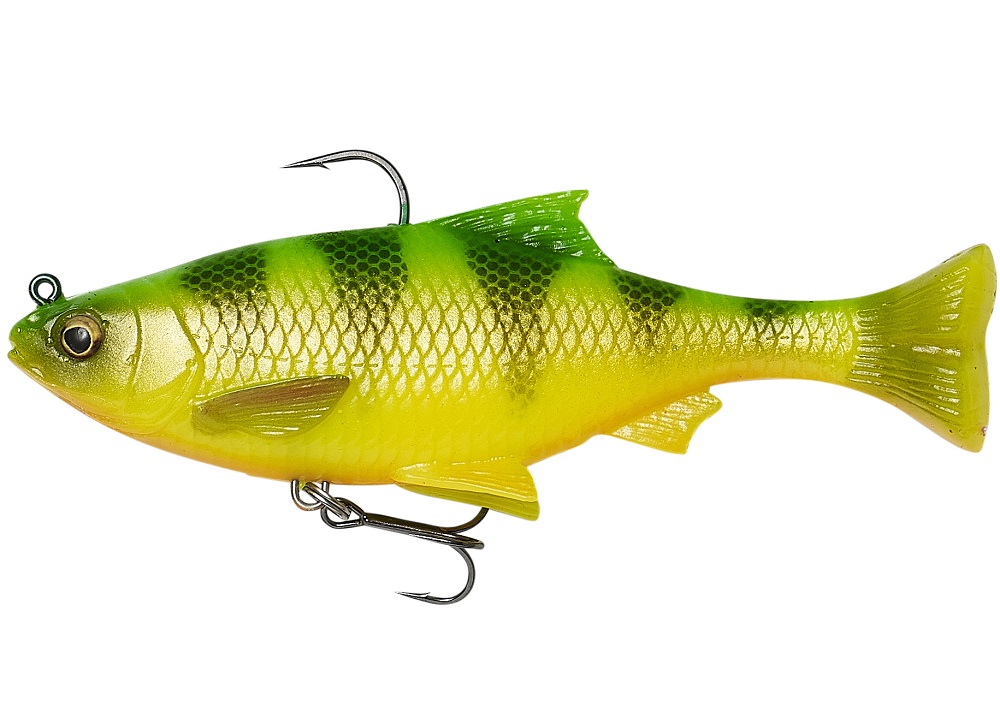 Levně Savage gear gumová nástraha 3d pulse tail firetiger 2 ks-10 cm 17,5 g