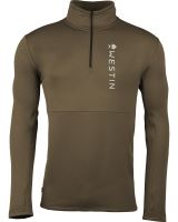 Westin Triko Energy Midlayer 1/2 Zip Dark Sage (1)