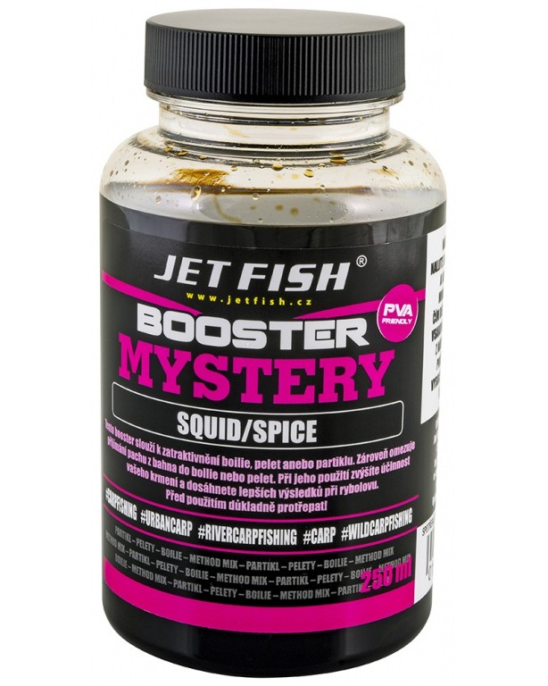 Levně Jet fish booster mystery squid spice 250 ml