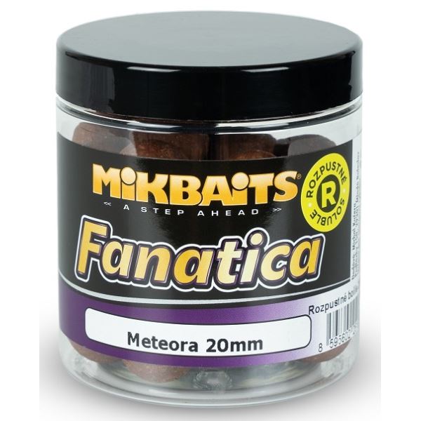 Mikbaits Rozpustné Boilies Fanatica Meteora 250 ml