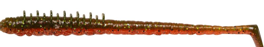 Levně Westin gumová nástraha wiggle worm creaturebait 11 cm 4 g 4 ks - motoroil moss