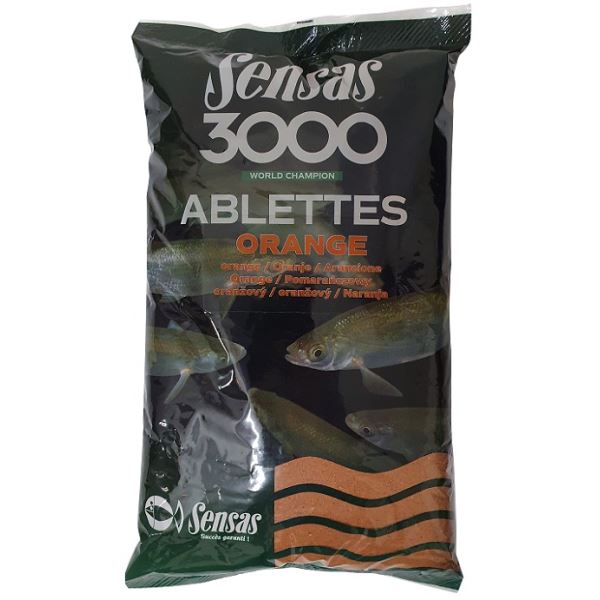 Sensas Krmení 3000 Ablettes Orange (Ouklej Oranžová) 1 kg