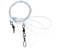 Ice Fish Návazec Na Nástrahy - průměr 0,8 mm/ délka 120 cm/ počet bočních přívěsů 3