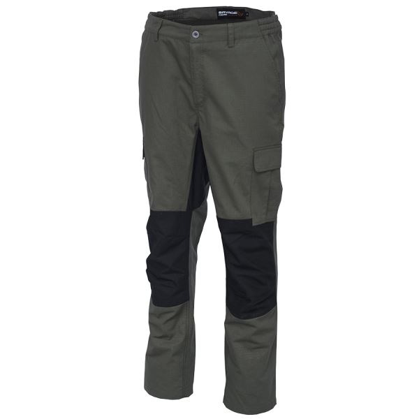 Savage Gear Kalhoty Fighter Trousers Olive Night - L