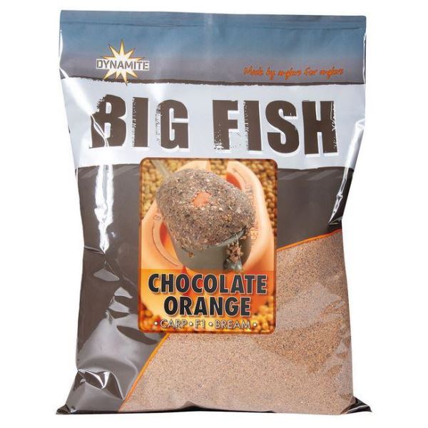 Dynamite Baits Vnadící Směs Baits Groundbait Big Fish River Chocolate Orange 1,8 kg