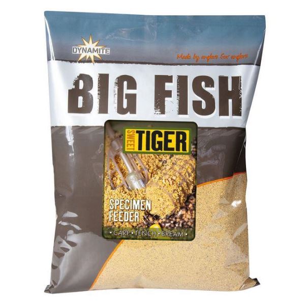 Dynamite Baits Vnadící Směs Groundbait Big Fish River Specimen Feeder Sweet Tiger 1,8 kg