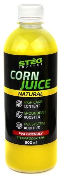 Levně Stég booster corn juice 500 ml - natural