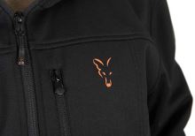 Fox Bunda Collection Soft Shell Jacket Black Orange (2)
