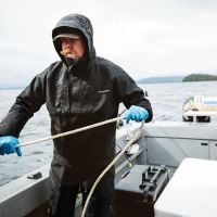Grundéns Bunda Buoy X 2.0 Gore-Tex Fishing Jacket Black (6)
