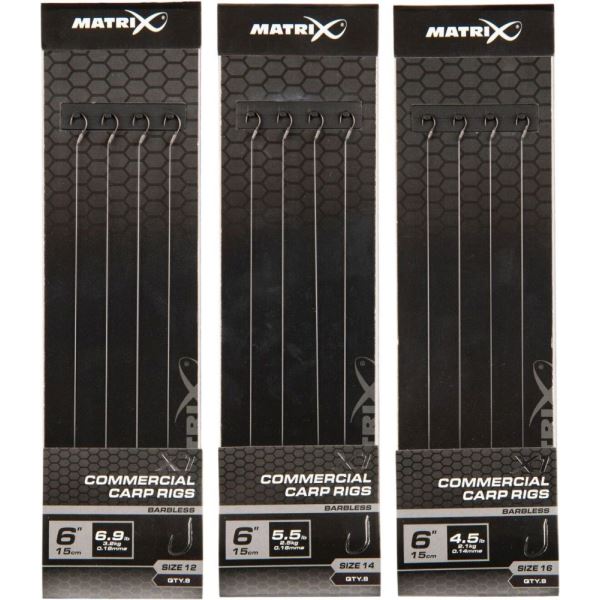 Matrix Návazec X1 Commercial Carp Rigs 15 cm