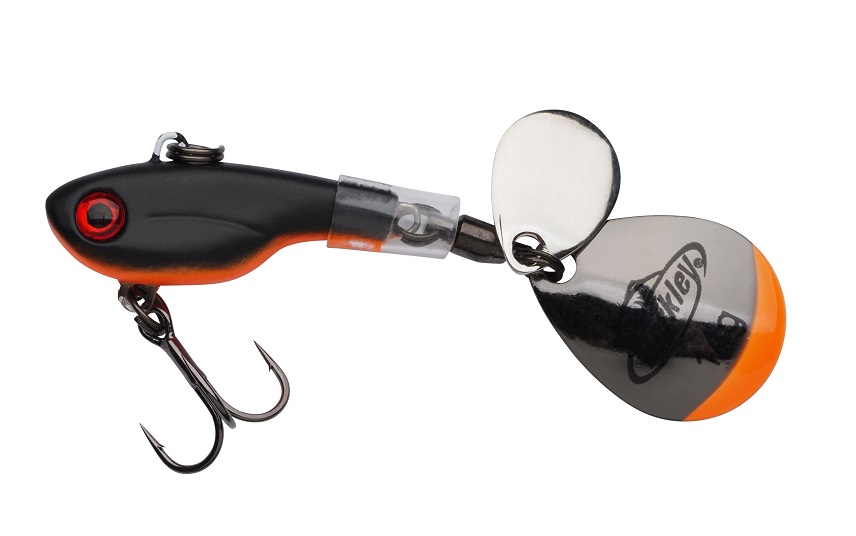 Levně Berkley nástraha pulse spintail sinking black orange - 6 cm 9 g