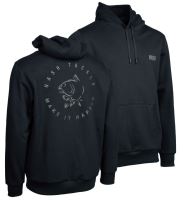 Nash Mikina Make It Happen Carp Logo Hoody Black - S