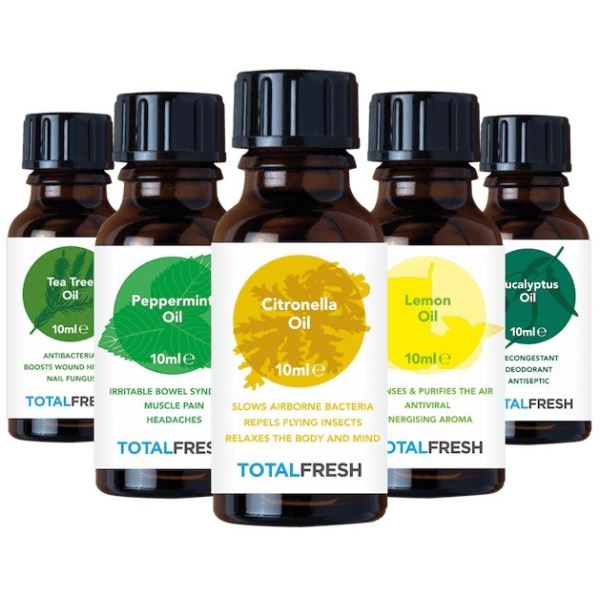 Totalcool Esenciální olej Essential Oils Pack 5 ks