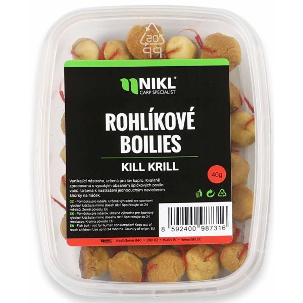 Nikl Rohlíkové boilies 40 g