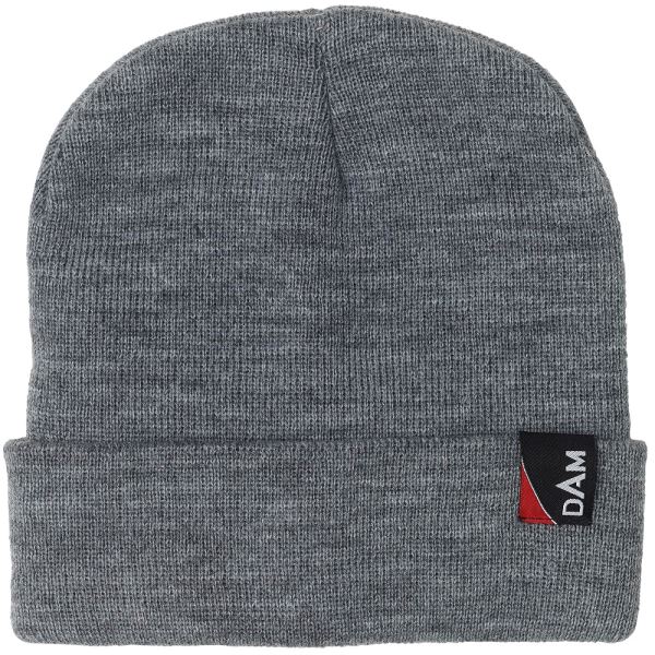 Dam Čepice Classic Fold Up Beanie One Size Grey Melange