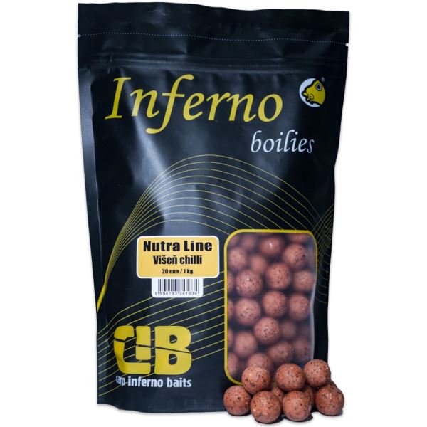 Carp Inferno Boilies Nutra Line Višeň Chilli