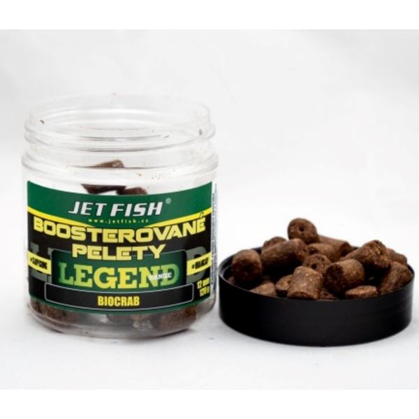 Jet Fish Boosterované Pelety Legend Range Biocrab 250 ml 12 mm