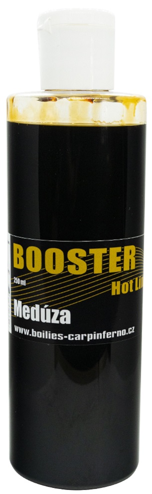 Levně Carp inferno booster hot line 250 ml medůza