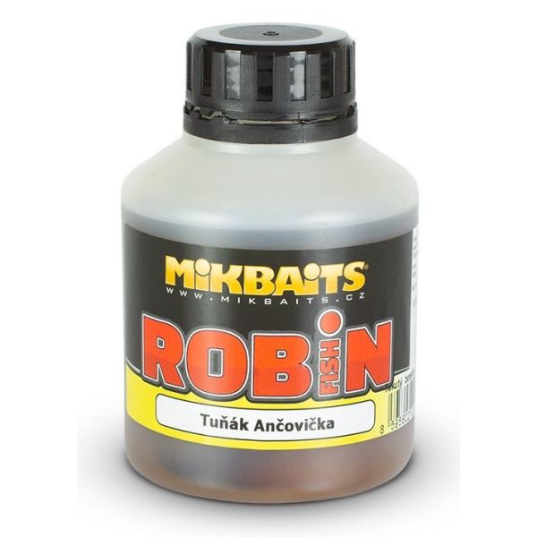 Mikbaits Booster Robin Fish Tuňák Ančovička 250 ml