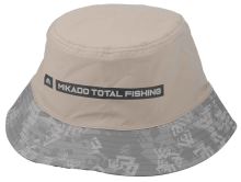 Mikado Klobouk Bucket Hat Oboustranný s UPF Filtrem Šedý