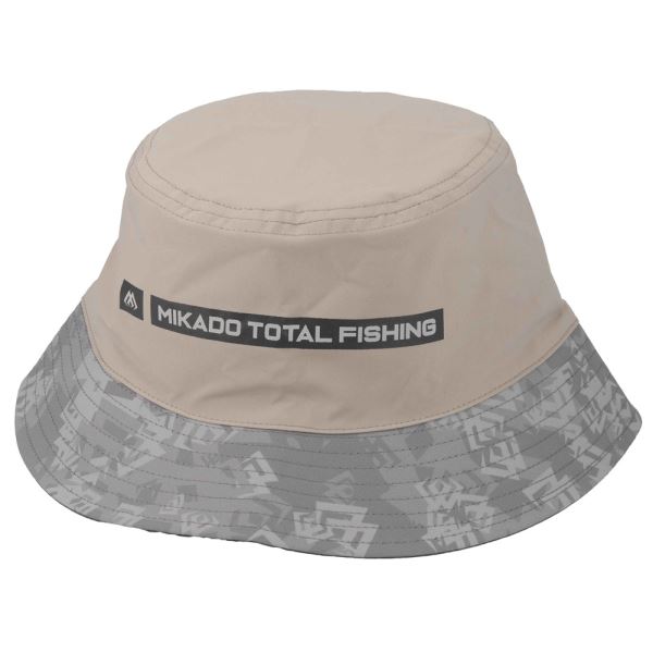 Mikado Klobouk Bucket Hat Oboustranný s UPF Filtrem Šedý
