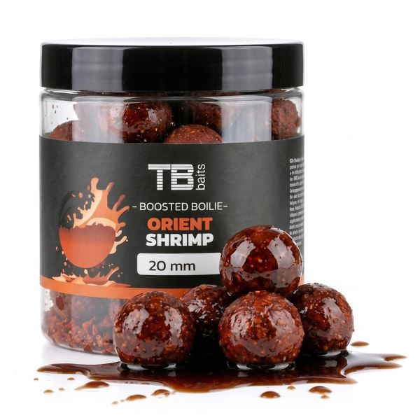 TB Baits Boosterované Boilie Orient Shrimp 120 g