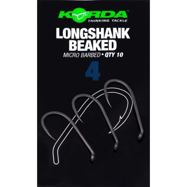 Korda Háčky Longshank Beaked Barbed 10 ks