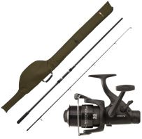 JRC Set Prut Defender 3,66 m (12 ft) 3 lb + Naviják + Pouzdro