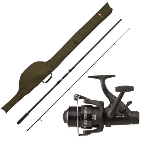 JRC Set Prut Defender 3,66 m (12 ft) 3 lb + Naviják + Pouzdro