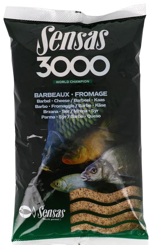 Levně Sensas krmítková směs barbel formage 3000 parma sýrová 1 kg