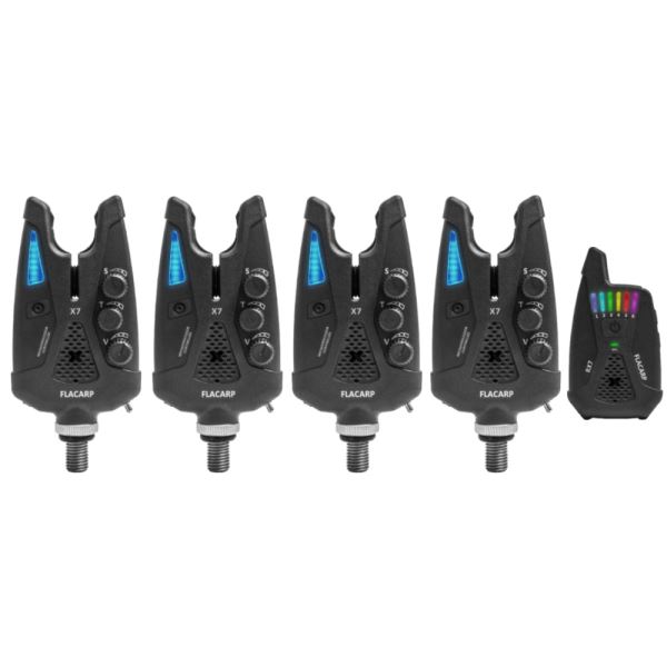 Flacarp Sada Signalizátorů X7 s Příposlechem RX7