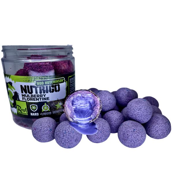 LK Baits Boilies Mulberry Florentine R.Hutchinson 20 mm 1 kg + Nutrigo RH MulberryFlorentine mm 150 ml