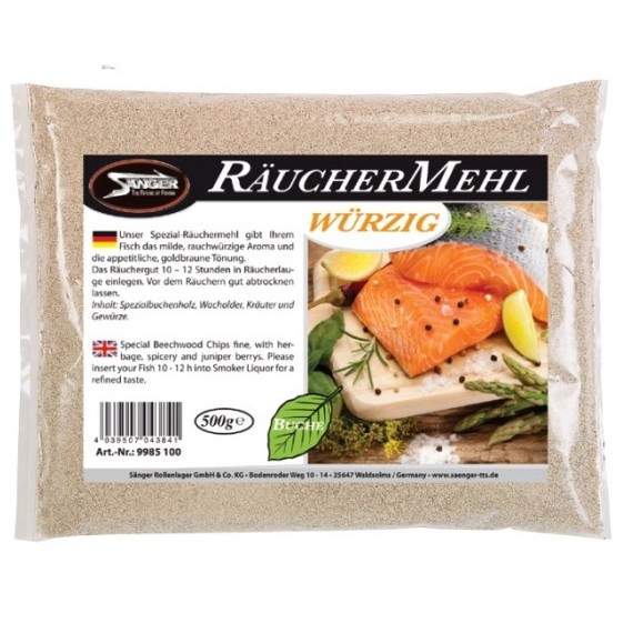 Saenger bukové piliny na uzení räuchermehl hrubé 1 kg