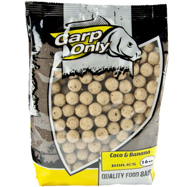 Levně Carp only boilies coco & banana 1 kg-16 mm