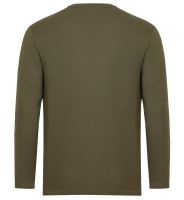 Korda Tričko s Dlouhým Rukávem Mindset Minimal LS Tee Dark Olive (1)
