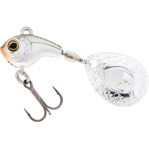 Westin Nástraha Dropbite Tungsten Spin Tail Jig Clear Olive