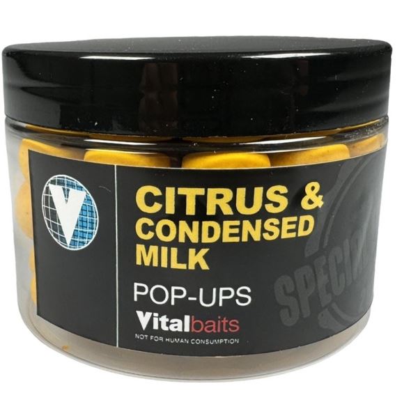 Vitalbaits Pop-Up Citrus & Condensed Milk Yellow