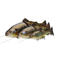 Savage Gear Gumová Nástraha 4D Linethru Trout Sinking Lemon Trout (1)