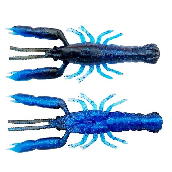 Savage Gear Gumová Nástraha 3D Crayfish Rattling Blue Black 8 ks