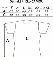 Mikbaits Dámské Tričko Camou (2)