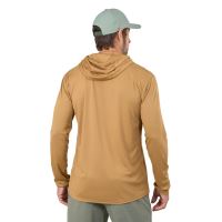 Grundéns Funkční UV Mikina Tough Sun Hoodie Whiskey (3)