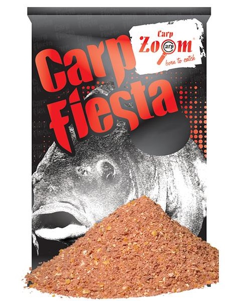 Levně Carp zoom krmítková směs carp fiesta 10 kg - jahoda