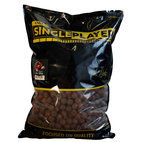 Singleplayer Krmné Boilie Crab & Mussel 10 kg