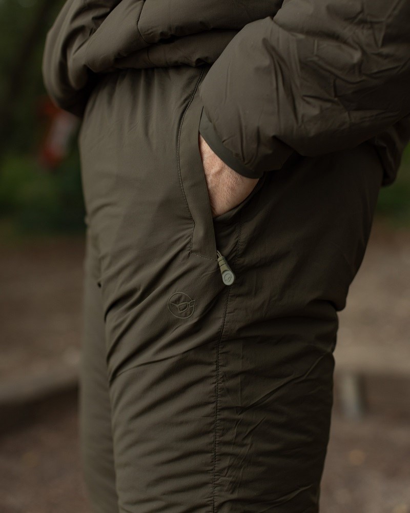 Korda Kalhoty Insulated Jogger Dark Olive (5)