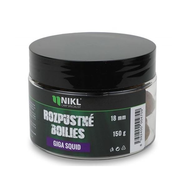 Nikl Rozpustné Boilies Giga Squid 150 g