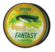 Zfish Splénaná Šňůra Fantasy 8 Braid 300 m (1)