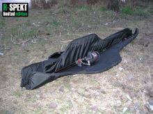 R-SPEKT Double 12,6´ polstrované černé pouzdro na 2 pruty (14)